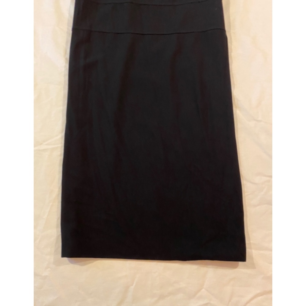 Escada Virgin Wool High Rise Maxi Skirt Black 34 2 - Picture 4 of 10